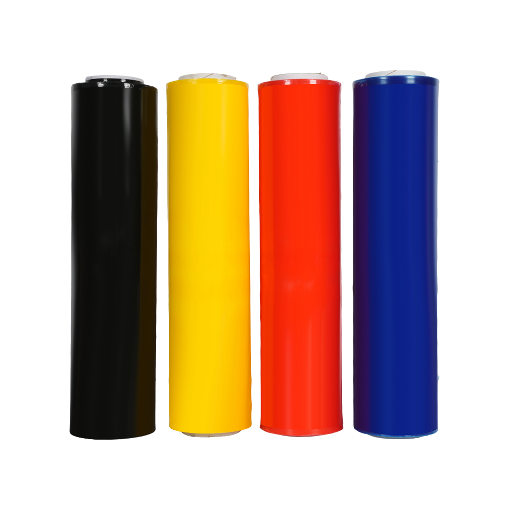 0,015-0,045 mm vastagság Színes sztreccs pakolás